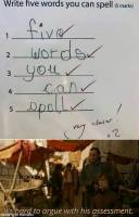 Clever kid